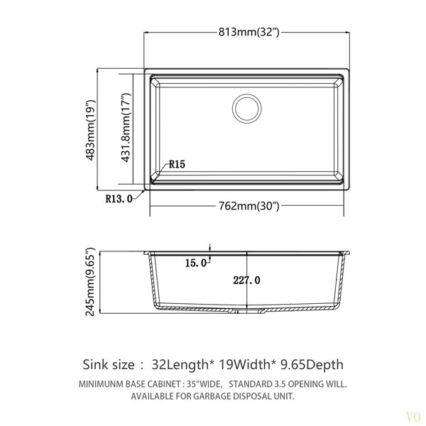 Dimensions du produit