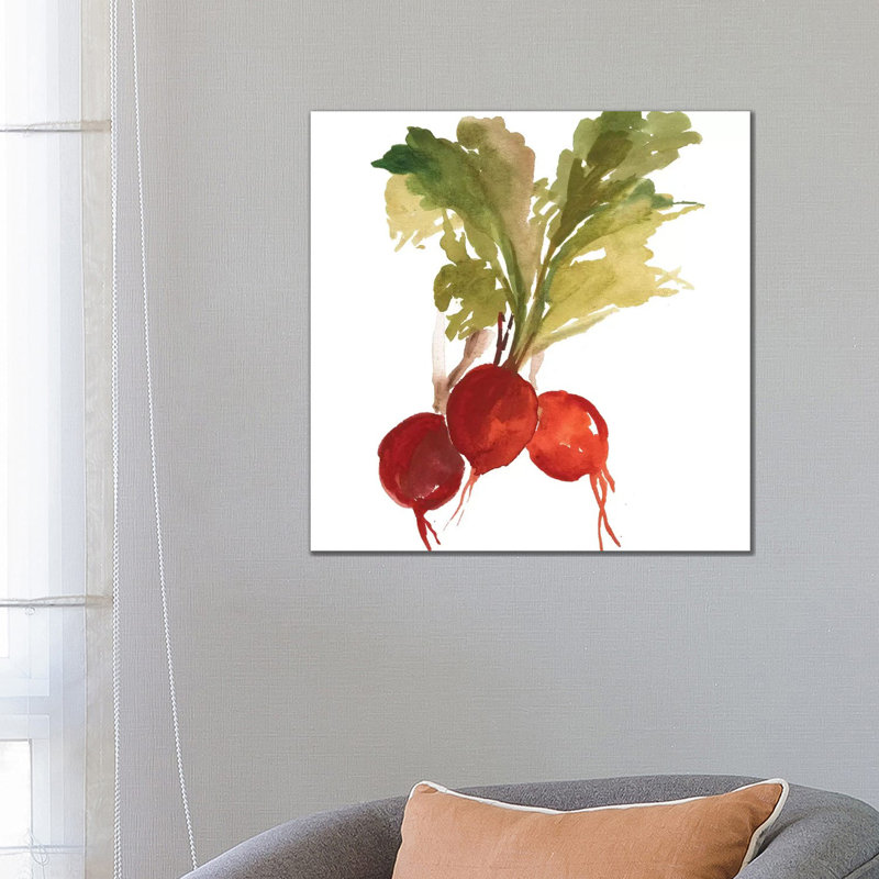 Radish 1 Piece Wrapped Canvas Painting