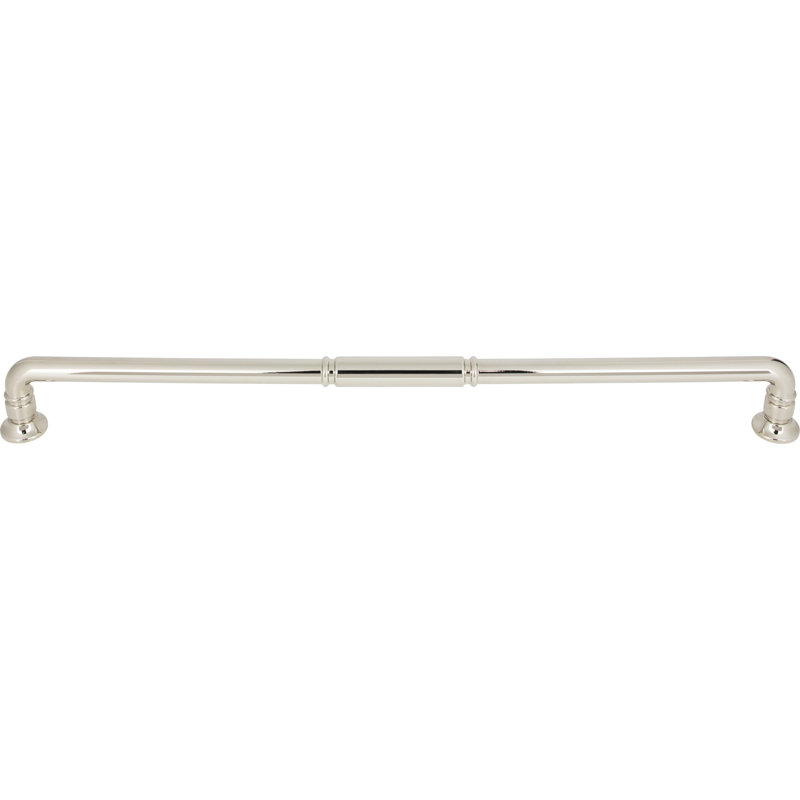 Kent Appliance pull, Polished Nickel, 18" Center to Center