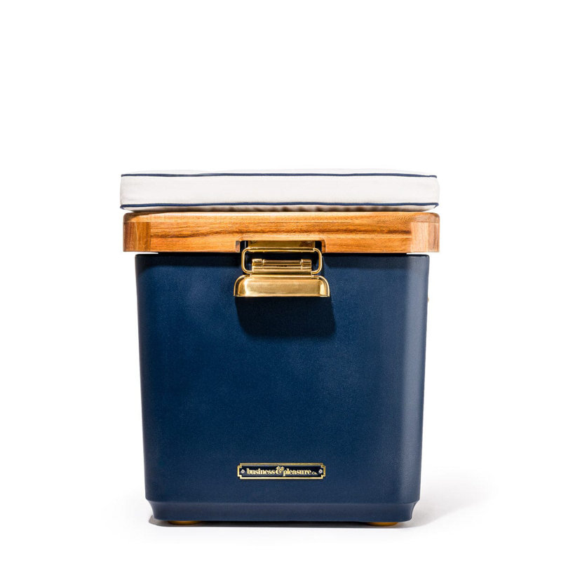 Hemingway Cooler, Navy/White