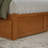 Mission Solid Wood Platform Bed with Panel Footboard and Roll Out Trundle-96140378