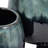 Ereka Stoneware and Ceramic Footed Round Planters with Triple Ball Base Design Set of 2-1852085792