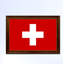 « switzerland country flag », impression sur toile encadrée-41274721-41926558