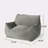 Velveteen Bean Bag Chair With Armrests-315315585