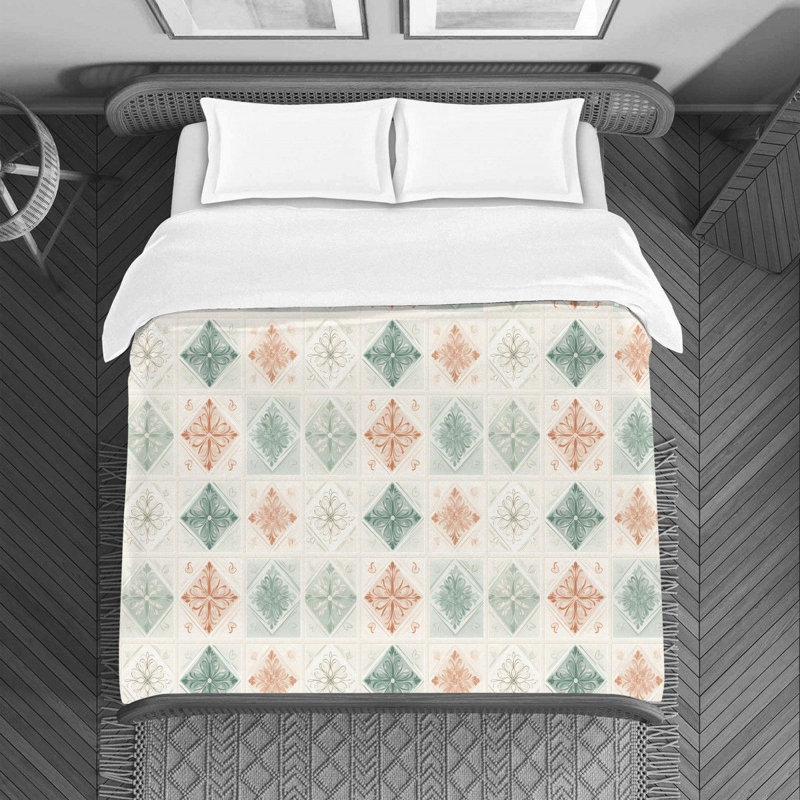 Housse de couette Ornate, Housse de couette simple