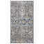 Tapis oriental gris / jaune en coton / jute Minonk-25135219