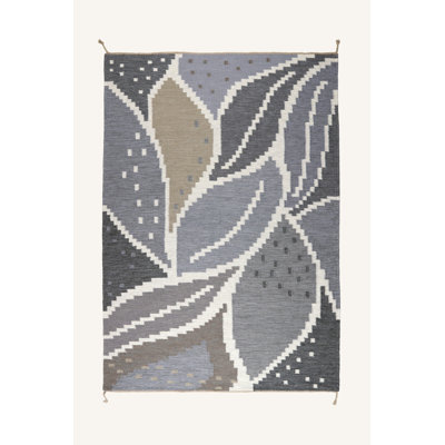 Charlisha Wool Hand Woven Area Rug