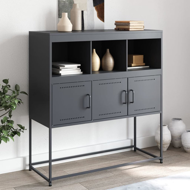 Raenah 100.5cm Sideboard, Anthracite