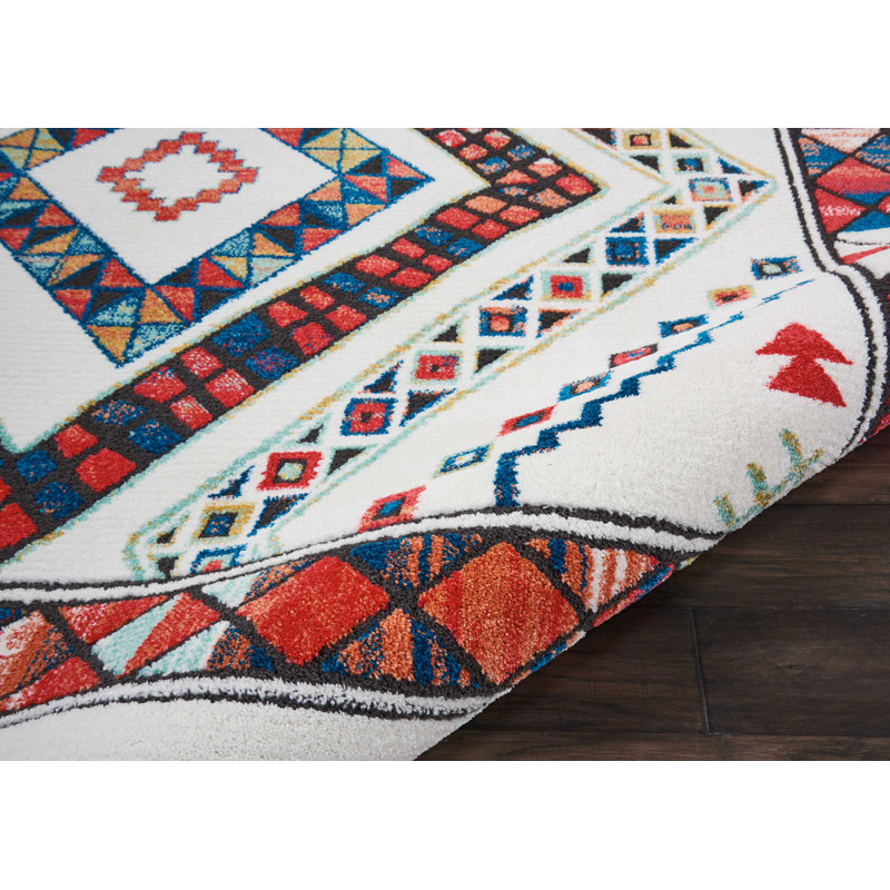 Pittsfield Southwestern Indoor Rug, Rectangle 3'11" x 6'2"
