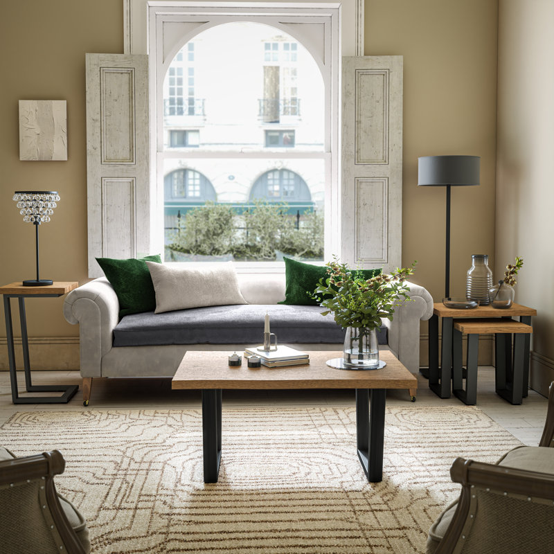 Anastassija Abstract End Table