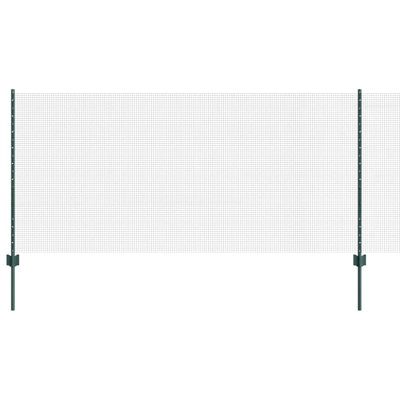 Vidaxl Fence With Posts Steel