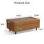 Repose-pieds avec rangement 40,55 po Sherry-433358459
