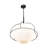 Thomasina 1 - Light Black Single Pendant