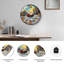 Horloge murale moderne 24 po