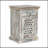 WOODEN NIGHTSTAND WITH 1 DRAWER 1 DOOR