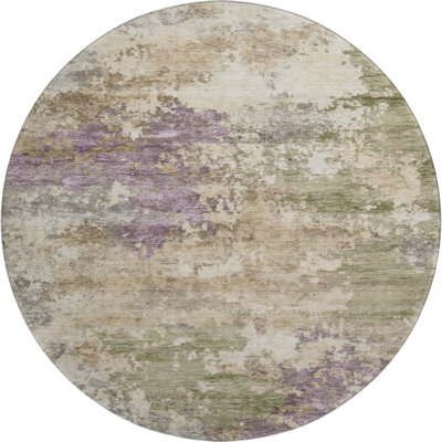 Premium Machine Washable Mayfield AMF2068 Abstract Rug