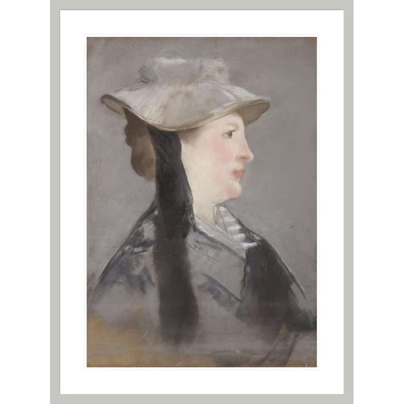 «Madame madame manet» par Estampe numérique encadrée, 41,5 po H x 31,21 po po