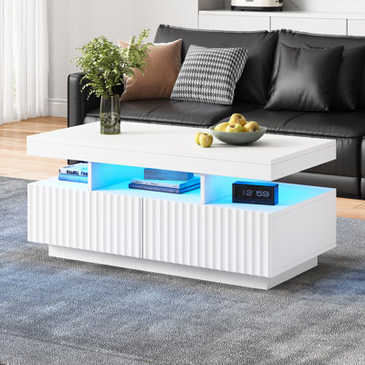 Frame Coffee Table with Storage