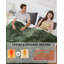Couverture électrique avec double contrôle, couverture chauffante en velours doux 4 réglages et arrêt automatique-120706195-120706198