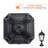 No Wiring Required Royal Bulb Solar Light with Pier Mount- Black-344105960-344105967