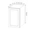 Armoire de rangement/haute Kindwood Eco Shaker 30 po L x 24 po P x 84 po H, en contreplaqué blanc, prête à assembler-131633751-134432141