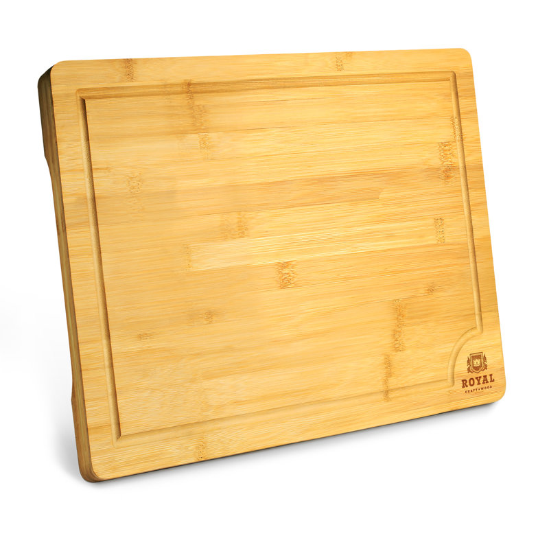 Bamboo Cutting Board, 10" W x 15" L