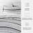 Vintage Black & White Stripe Pattern Duvet Cover Set-688341616