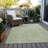 Machine Washable Indoor/Outdoor Xhevrie Sage Rug-544997841