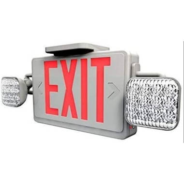 LED Emergency Lights - Steel