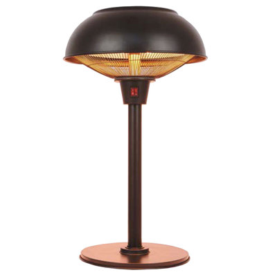 Chauffage électrique de table Hiland pour l'intérieur et l'extérieur