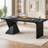 70.9" Executive Desk, Large Home Office Desks With Power Outlet