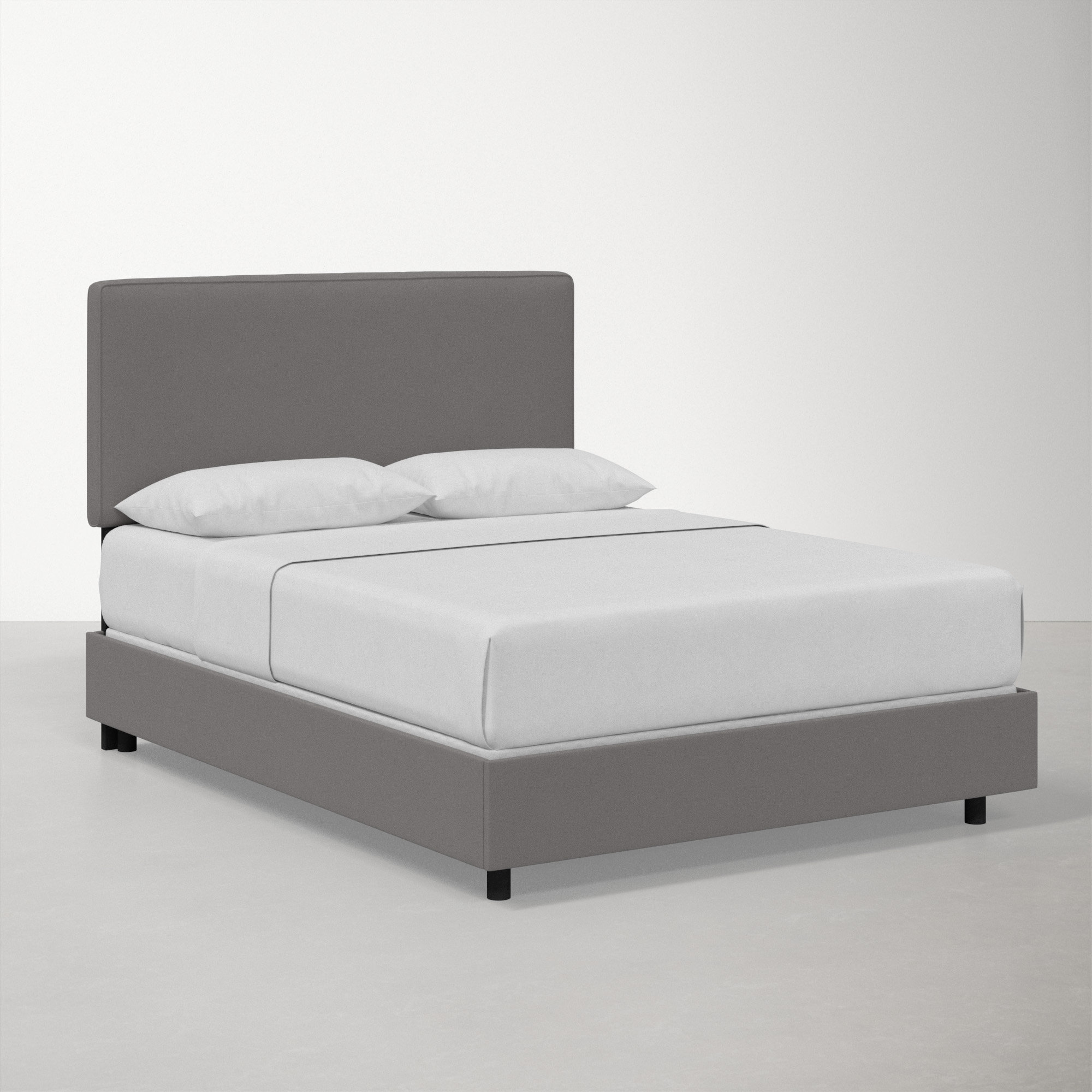 Marquise Upholstered Bed, California King, Classic Otter Performance Velvet