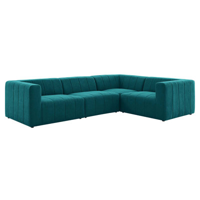 Canapé modulaire en tissu 4 pièces Modway Bartlett
