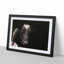 Peering Cow in Abstract - Picture Frame Painting Print-55738994-55738995