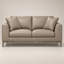 Optima Refined 100% Top Grain Leather Loveseat, Made to Order-296676378