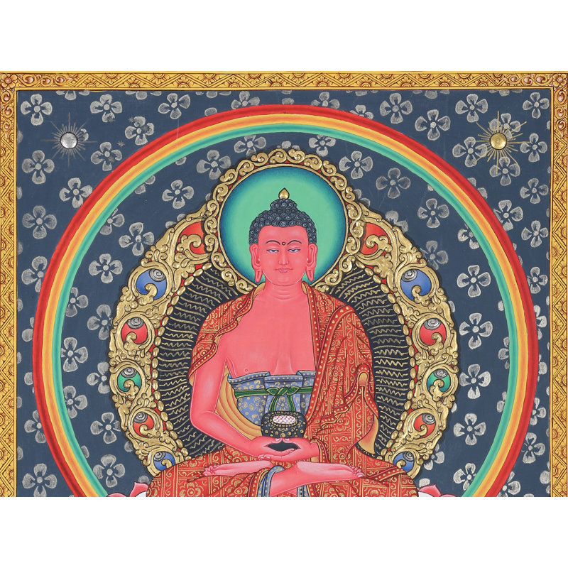 Bouddha Newit en relief Amitabh
