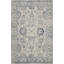 Tapis oriental argenté / bleu marine / brun clair Arawn-16763416
