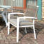 Chaise de patio avec coussin Angwin
