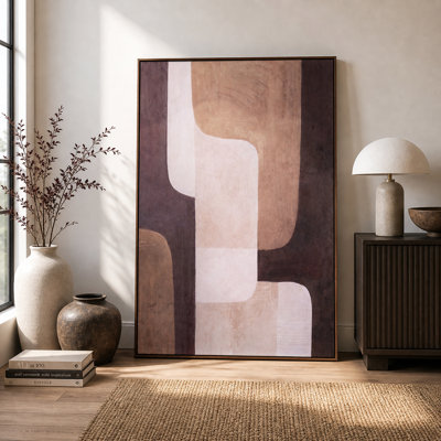 Moderato, toile peinte à la main