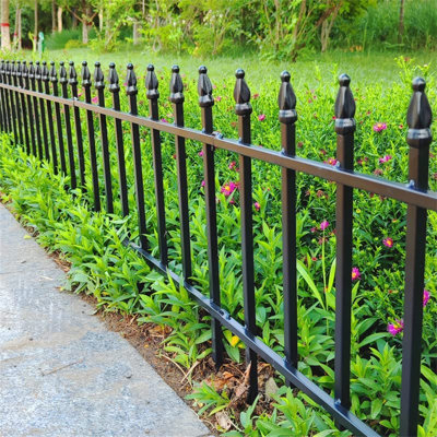ELEP Black Metal Pet Barrier
