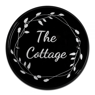 Coddy Round Wall Plaque