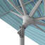 Parasol de patio blanc mat 11 pi.-10839846