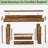 2-Tier Hall Table,Sofa Table,Console Table-773571975