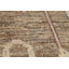 Tapis turc teint à la main brun Oushak 5 x 8