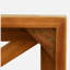 Ensemble de conversation modulaire d'extérieur en bois pour patio 5 pièces avec coussins, finition naturelle et coussins beiges Topmax-1087846507