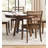 SALTER ROUND DINING TABLE COMPLETE