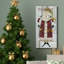 Toile tendue avec châssis de qualité supérieure Jolly Santa - prête à être accrochée-606014789