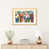 Toile avec cadre en bois beige n'est pas disponible