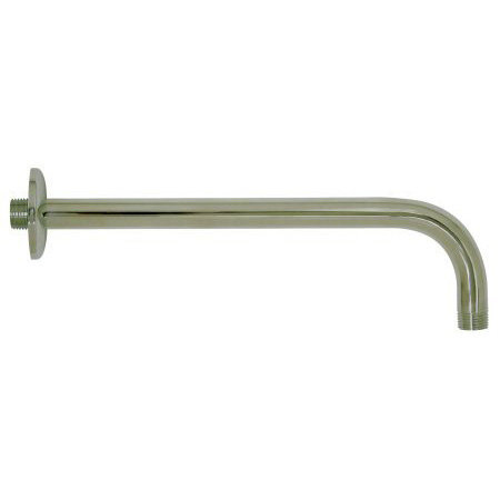 Bras de douche Rio, Nickel brossé, 12 po