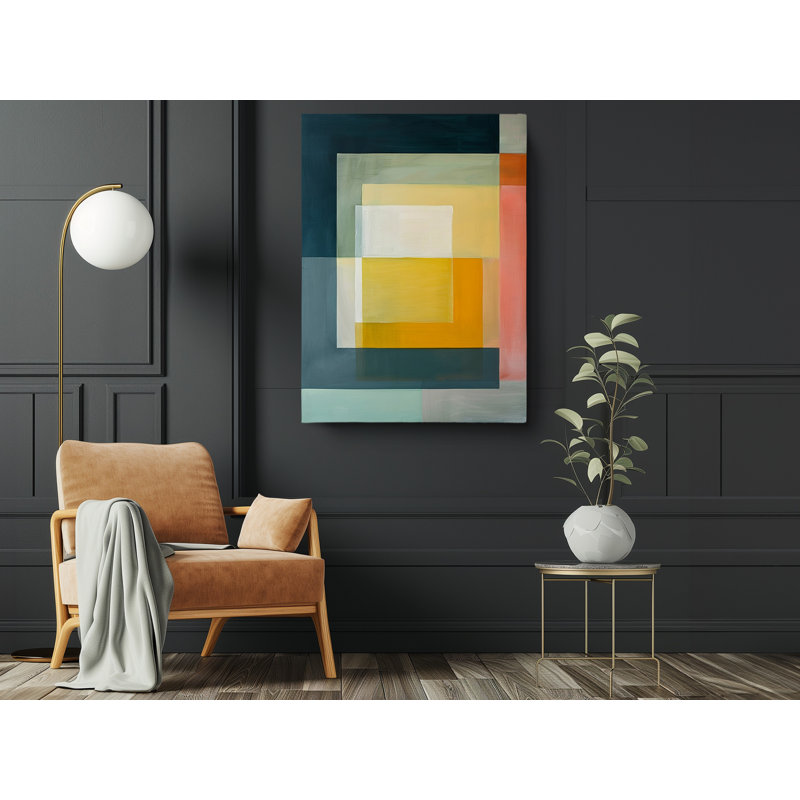 Reproduction d'art moderne sur toile, art mural moderne pour la maison et le bureau, H 45 po x l 30 po